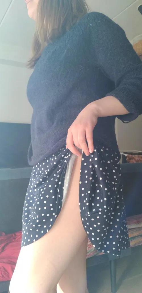 Can you tell I'm not wearing underwear?