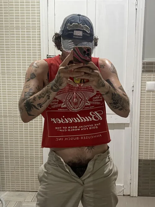 Lot of pubes and uncut