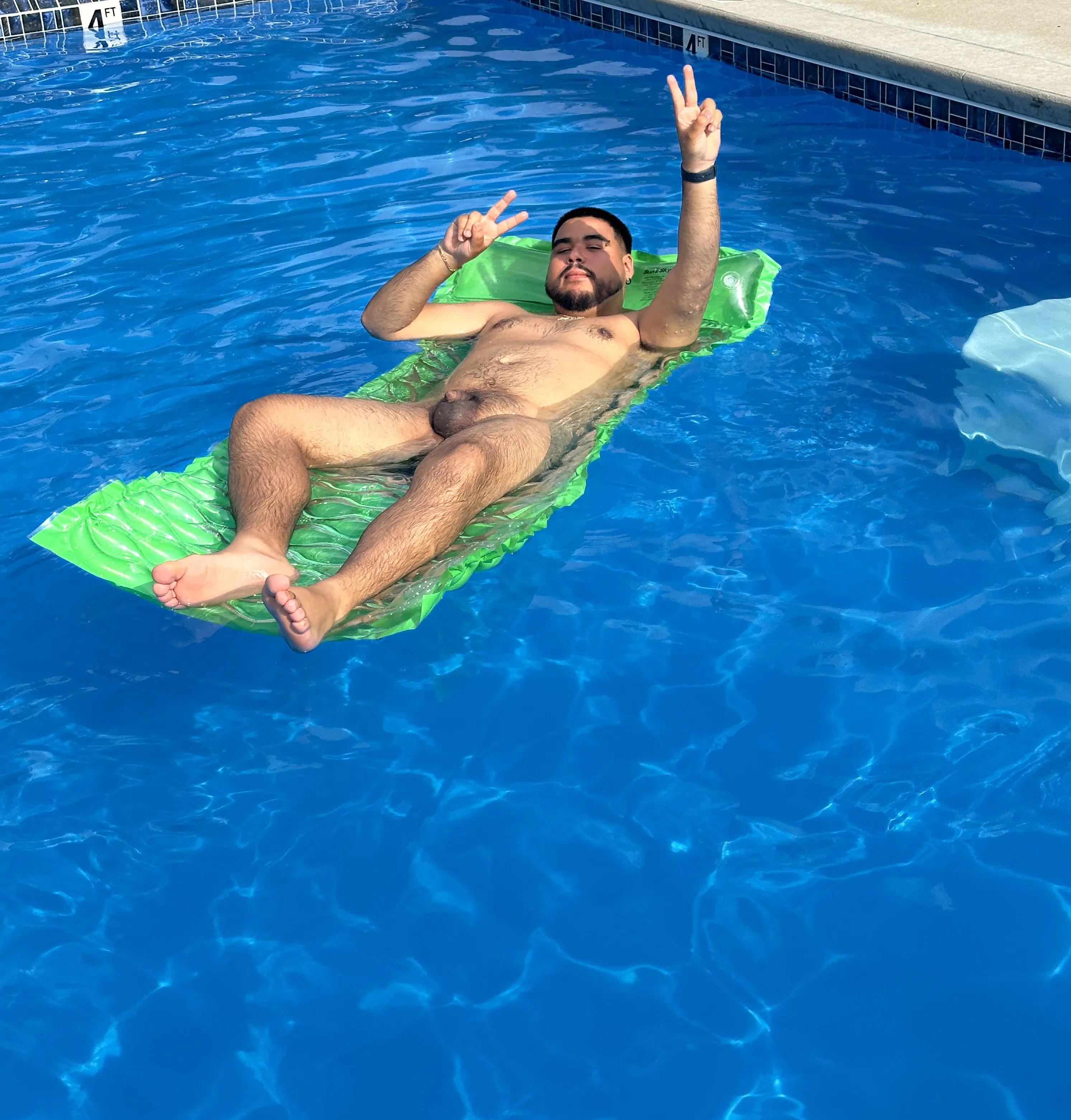 Such a beautiful day for the pool