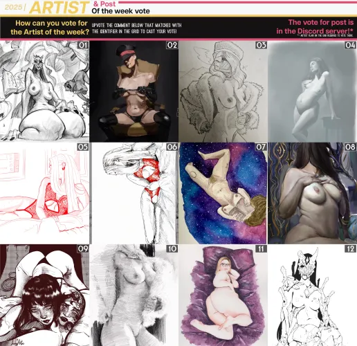 ¡¡Vote for the Artwork & Post of the week!!