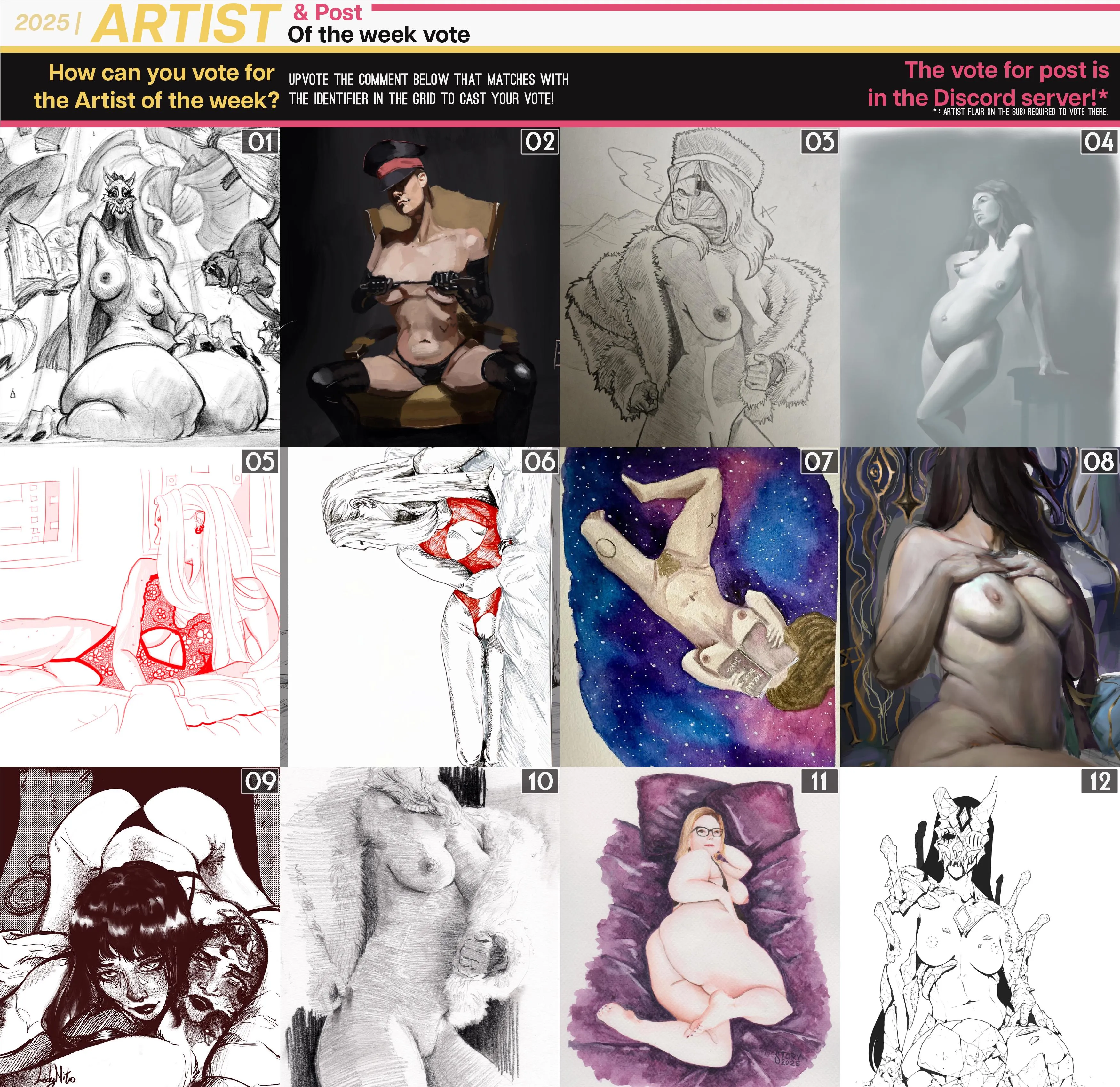 ¡¡Vote for the Artwork & Post of the week!!