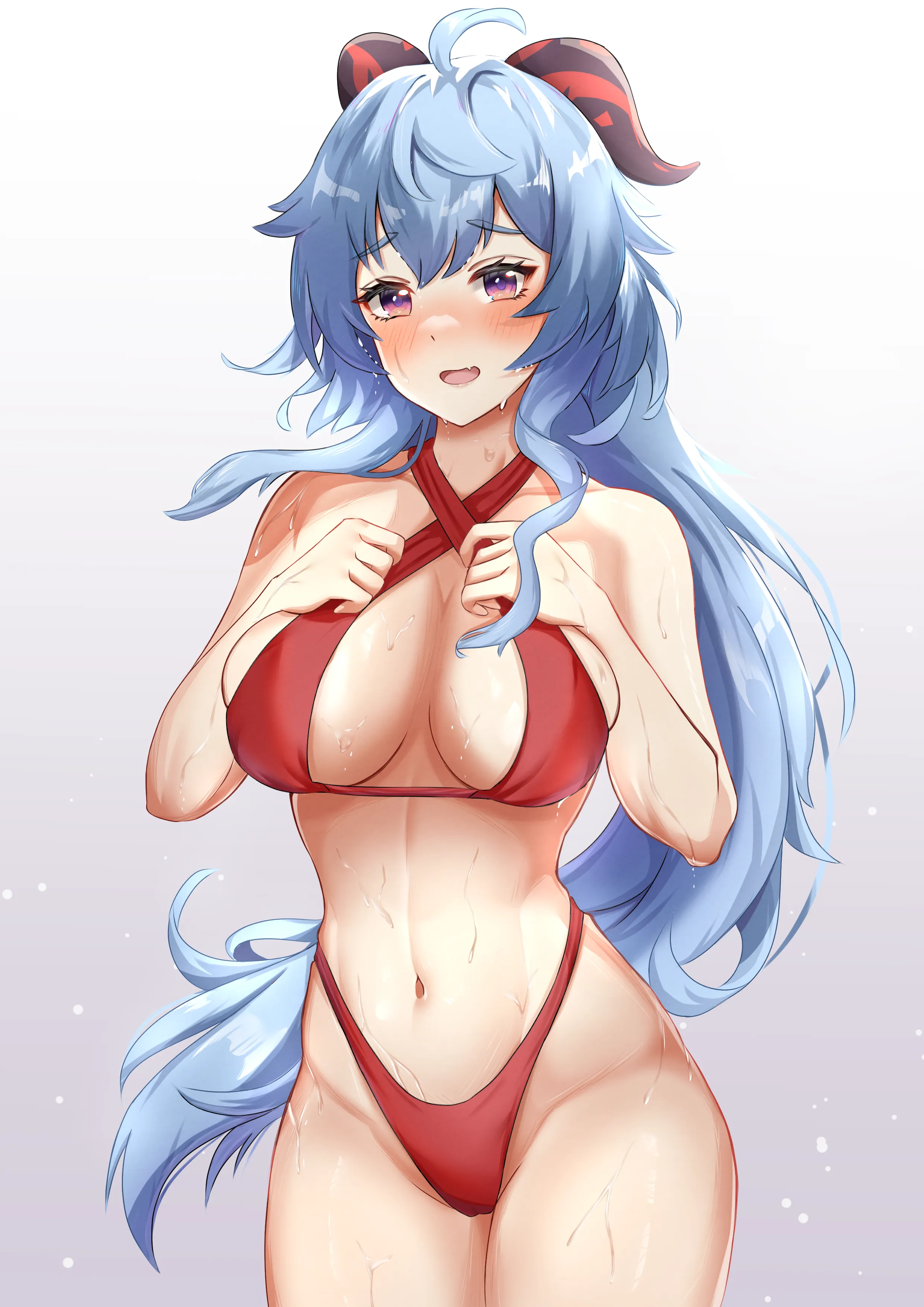 Daily Ganyu Lewdie #1226 Bikini Ganyu~