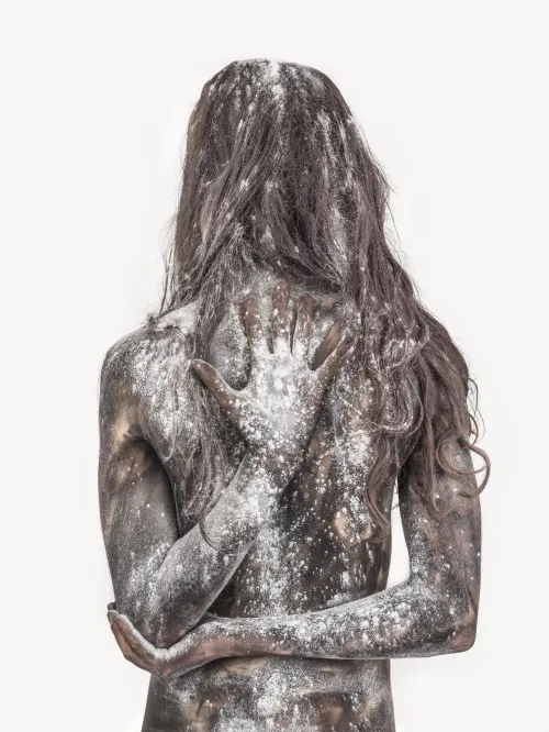 Emma Farnell-Watson, photographed for my project ‘Transfiguration’.