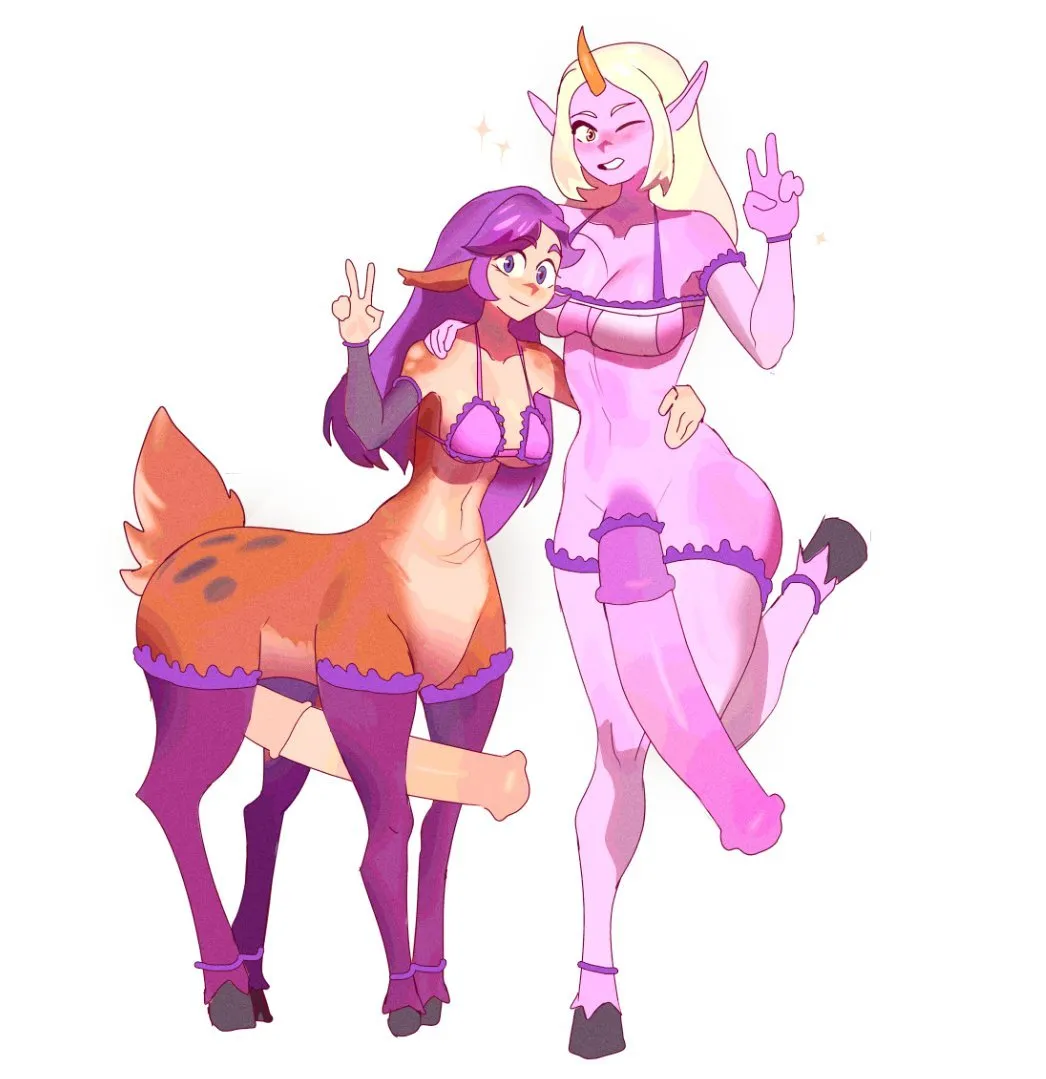 Just horsegirls being horsegirls! (artist: yummi_bunny)