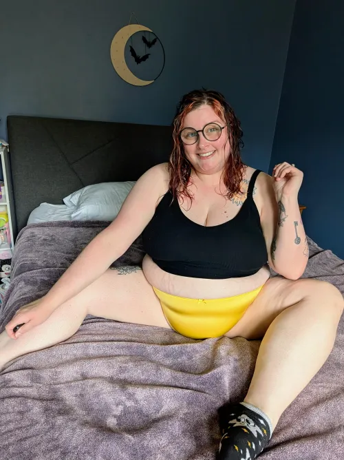 Fresh out of the shower 💛