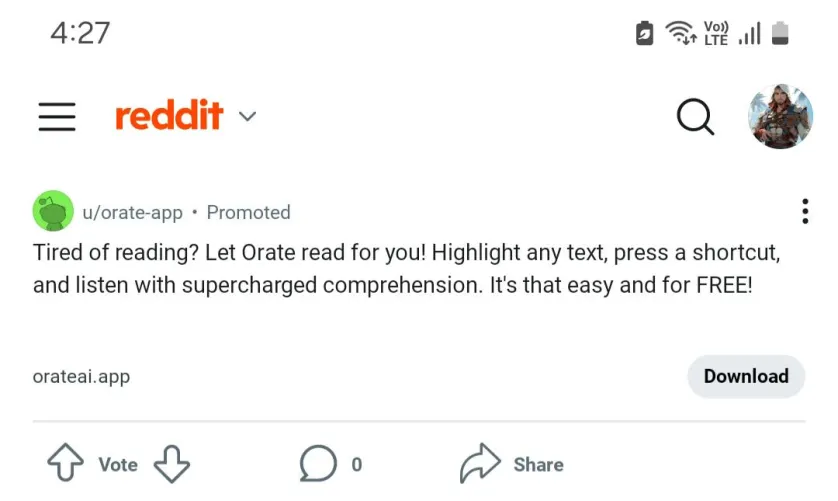 I, an arrbookscirclejerk poster, was shown this advert. Surveillance capitalism has gone too far!