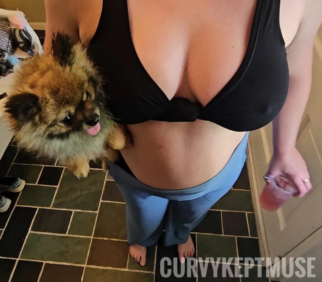 Always popping at a party.