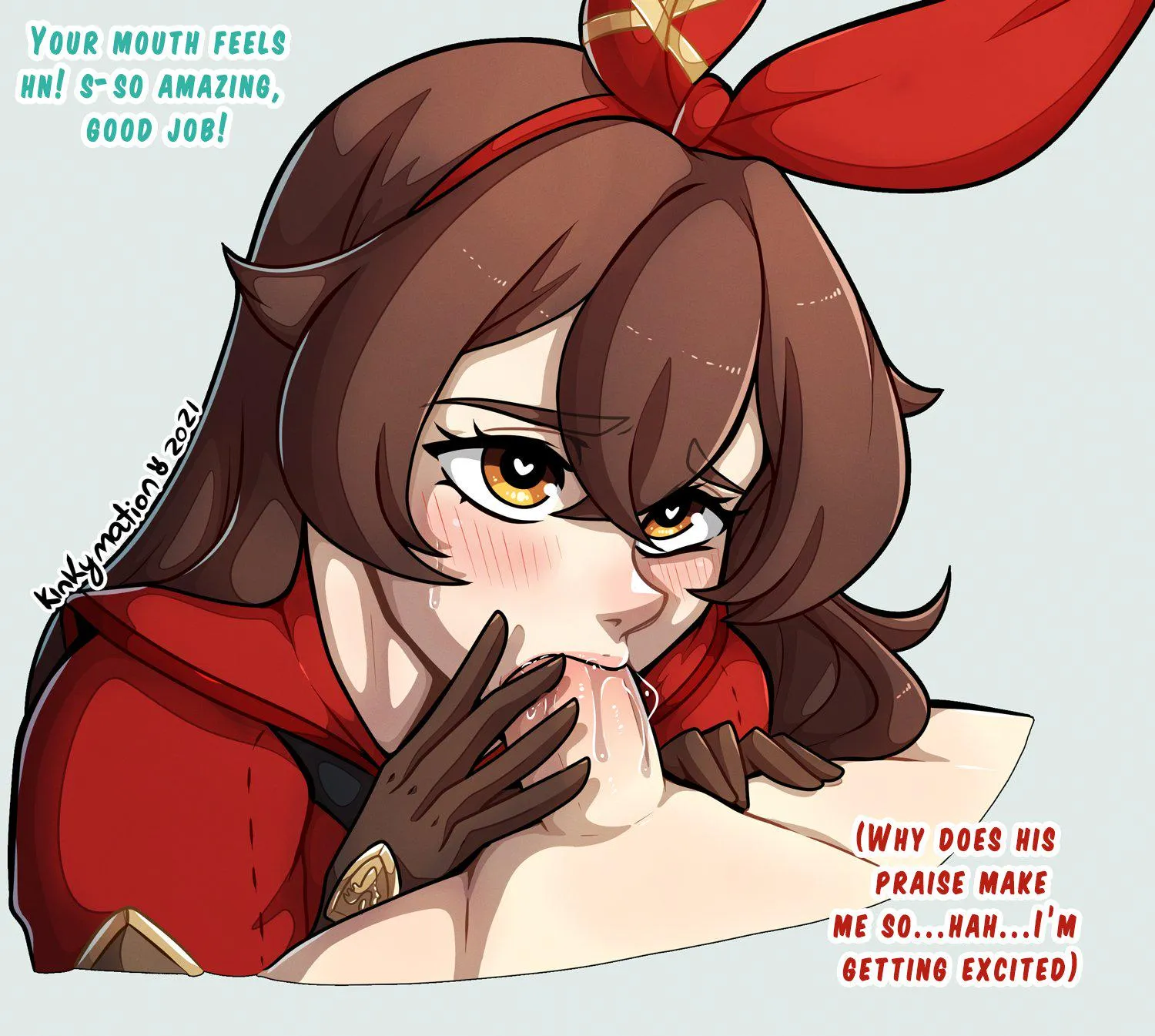 Amber [genshin impact] (kinkymation)