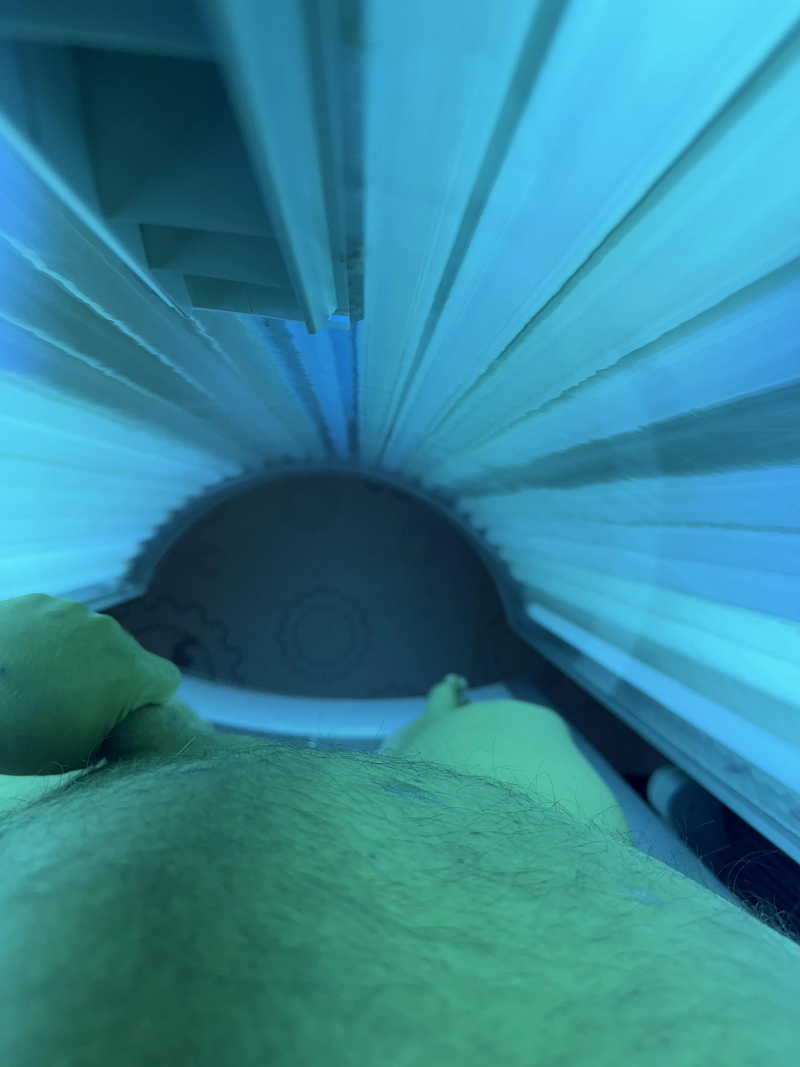 Anyone else horny while in the tanning bed?