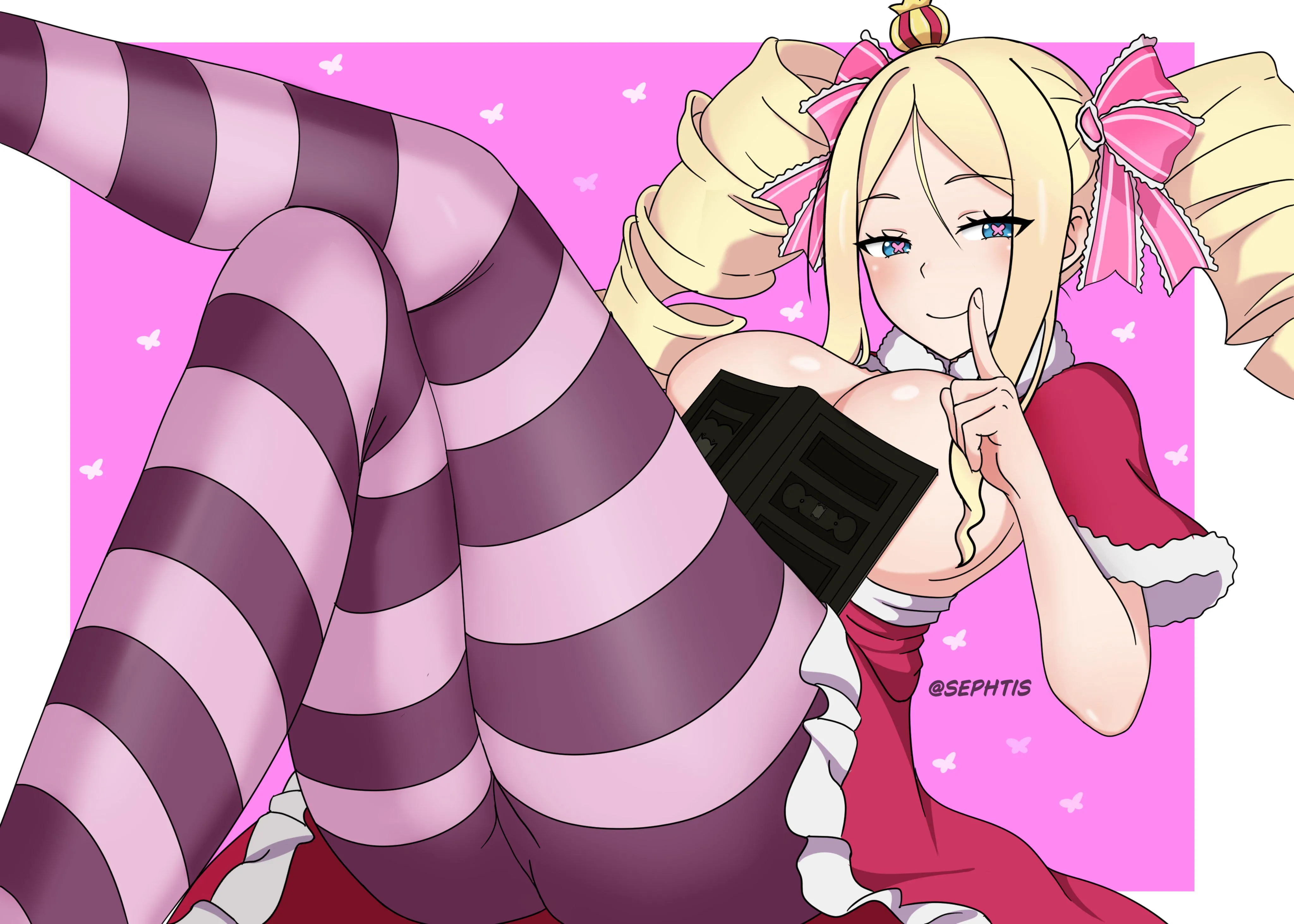 Beatrice joins the big books trend (SephtiS_LuP) [Re:Zero]