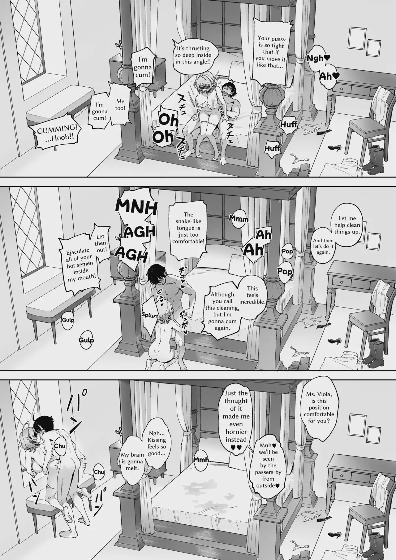 [Cha no Maou (Sencha Bashira)] Medusa-san wa Atsuatsu Ochinpo ga Hoshii | Medusa Craves Boiling Hot Cocks #575225