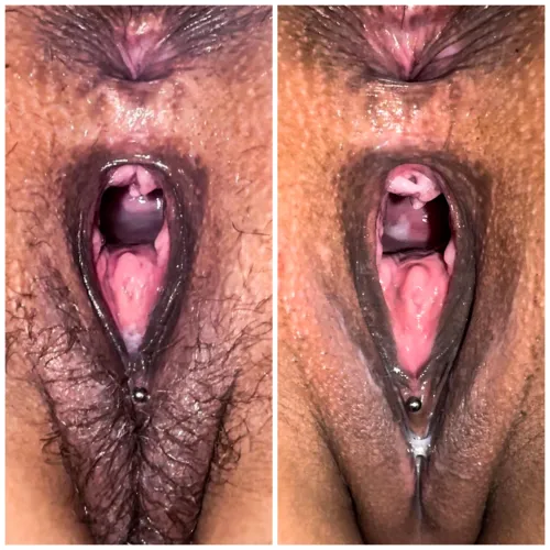 Do you prefer it gaping and hairy or gaping and shaved?