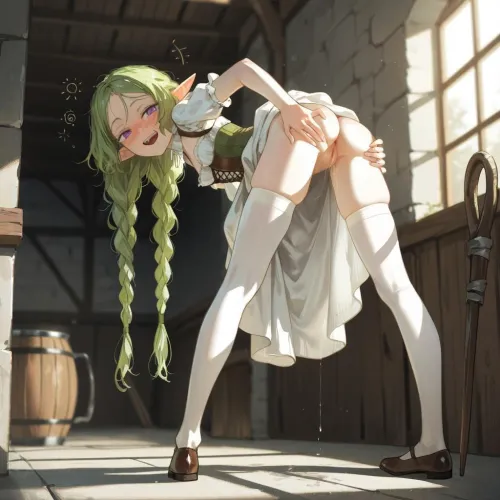 [F4M] After a long day of traveling, you stop at an inn and meet a slutty elf girl with a taste for human cocks