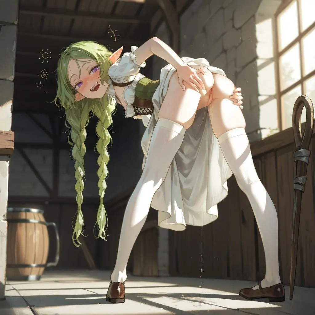 [F4M] After a long day of traveling, you stop at an inn and meet a slutty elf girl with a taste for human cocks