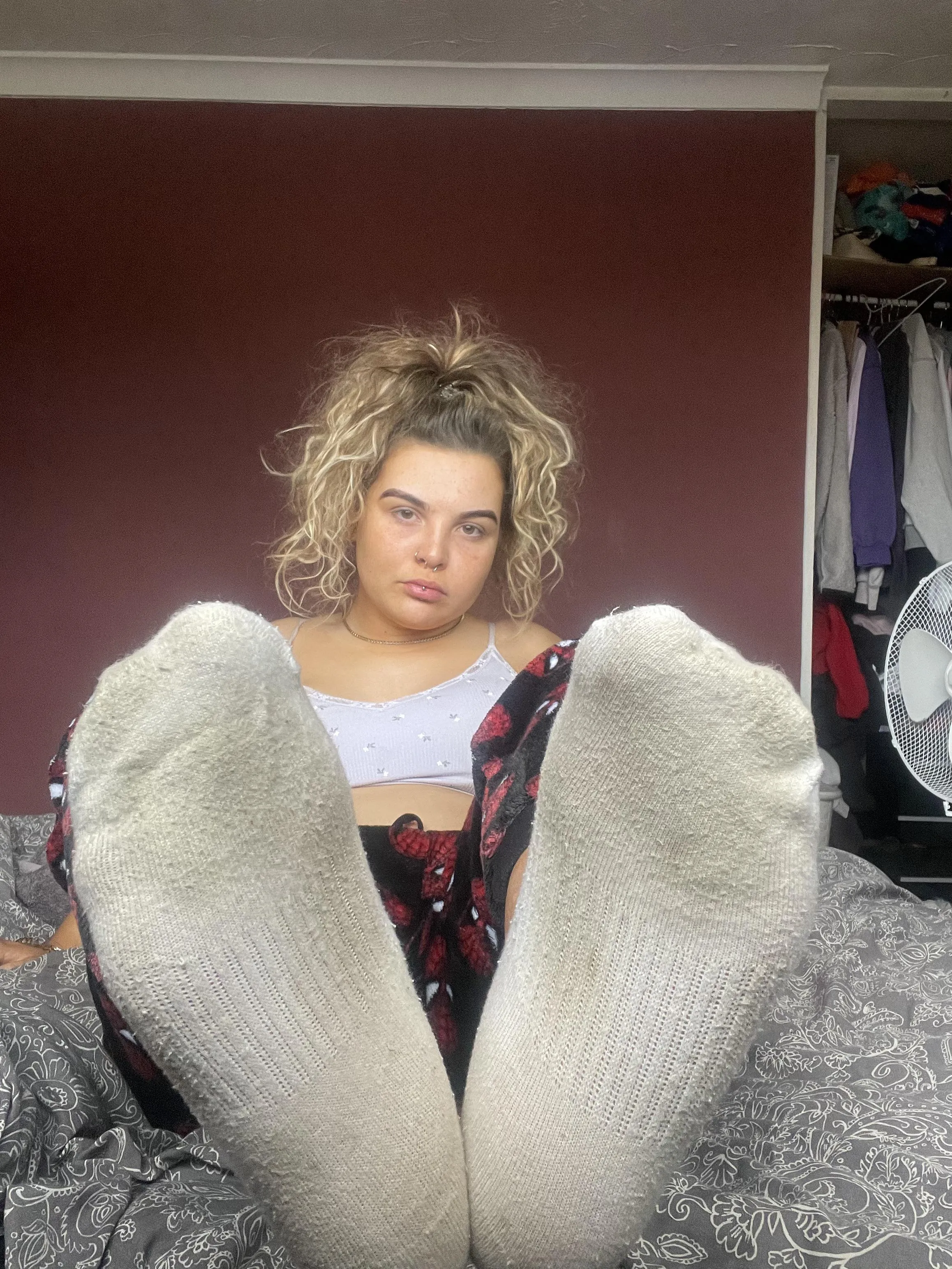 I know you crave heavily worn gym socks 😆