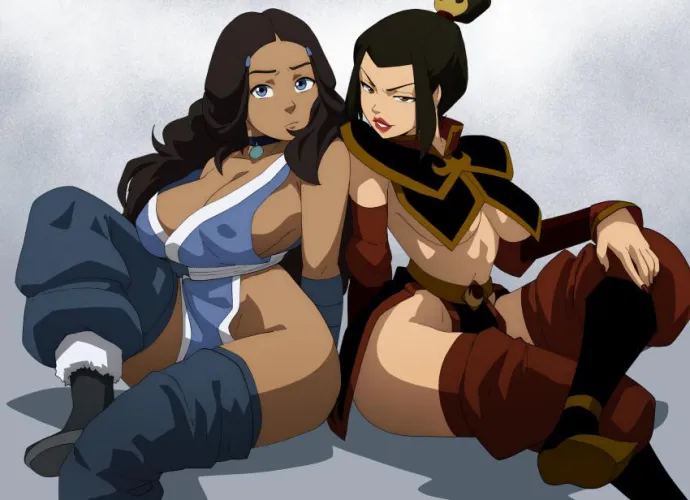 Katara and Azula [InkerComics]
