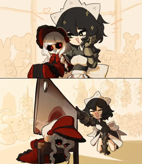 little executioner had a pretty normal childhood. by centurii-chan