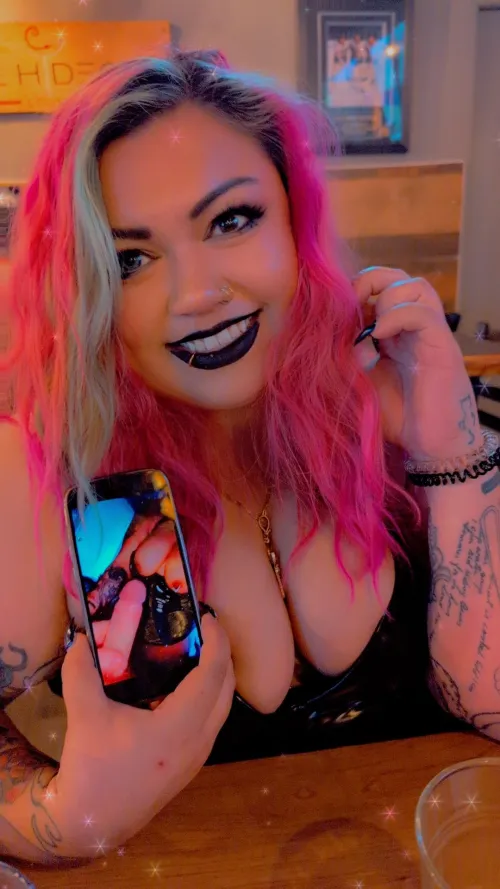 Love how much she enjoys being reminded on date nights