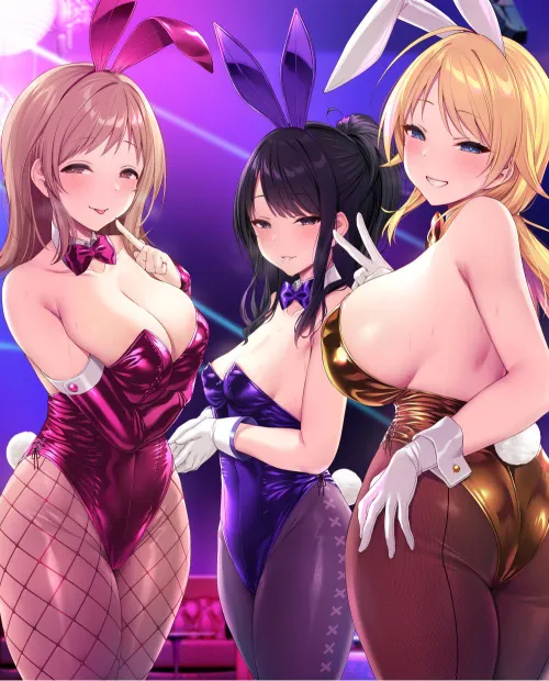 Naughty Bunny Girl Club (Satou Kuuki) [Idolmaster]
