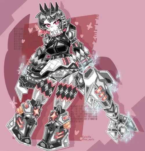 Robotized Ellen Joe ❤️🤖🦈 (@xz_epic)