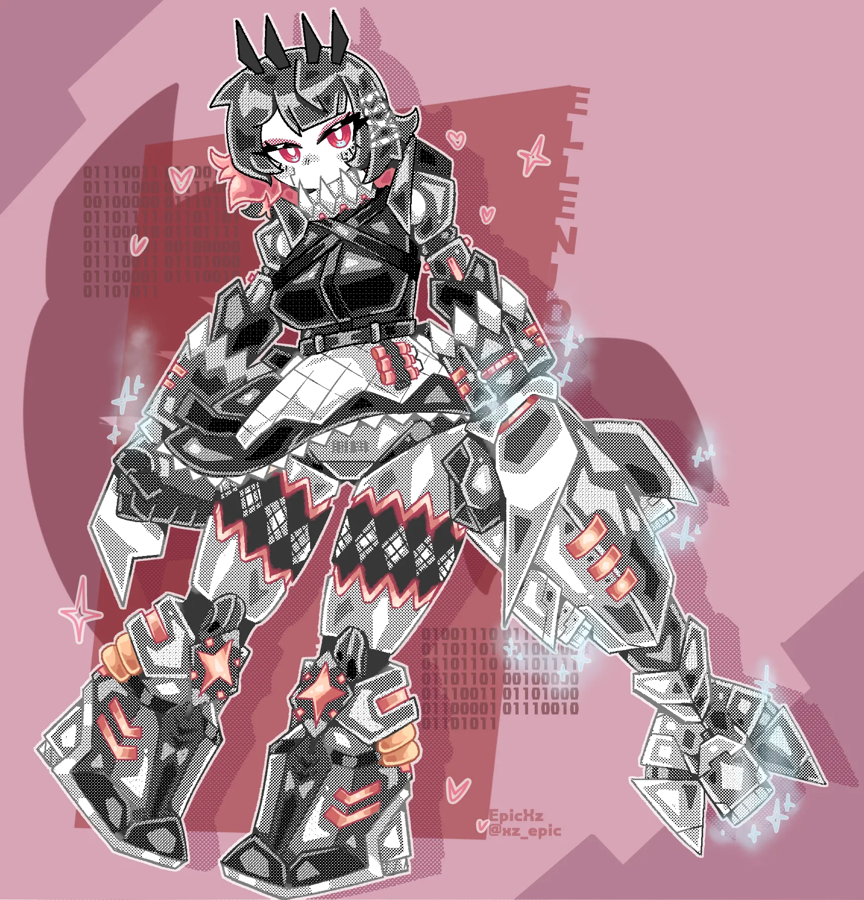 Robotized Ellen Joe ❤️🤖🦈 (@xz_epic)