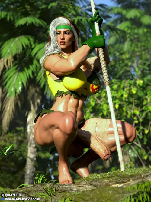 Rogue in the Jungle (BAM3DX) [Marvel]