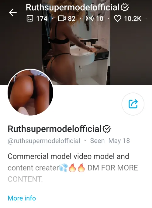 Ruthsupermodelofficial