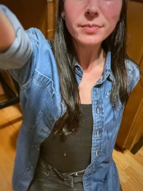 Sometimes there’s no time to take off your clothes