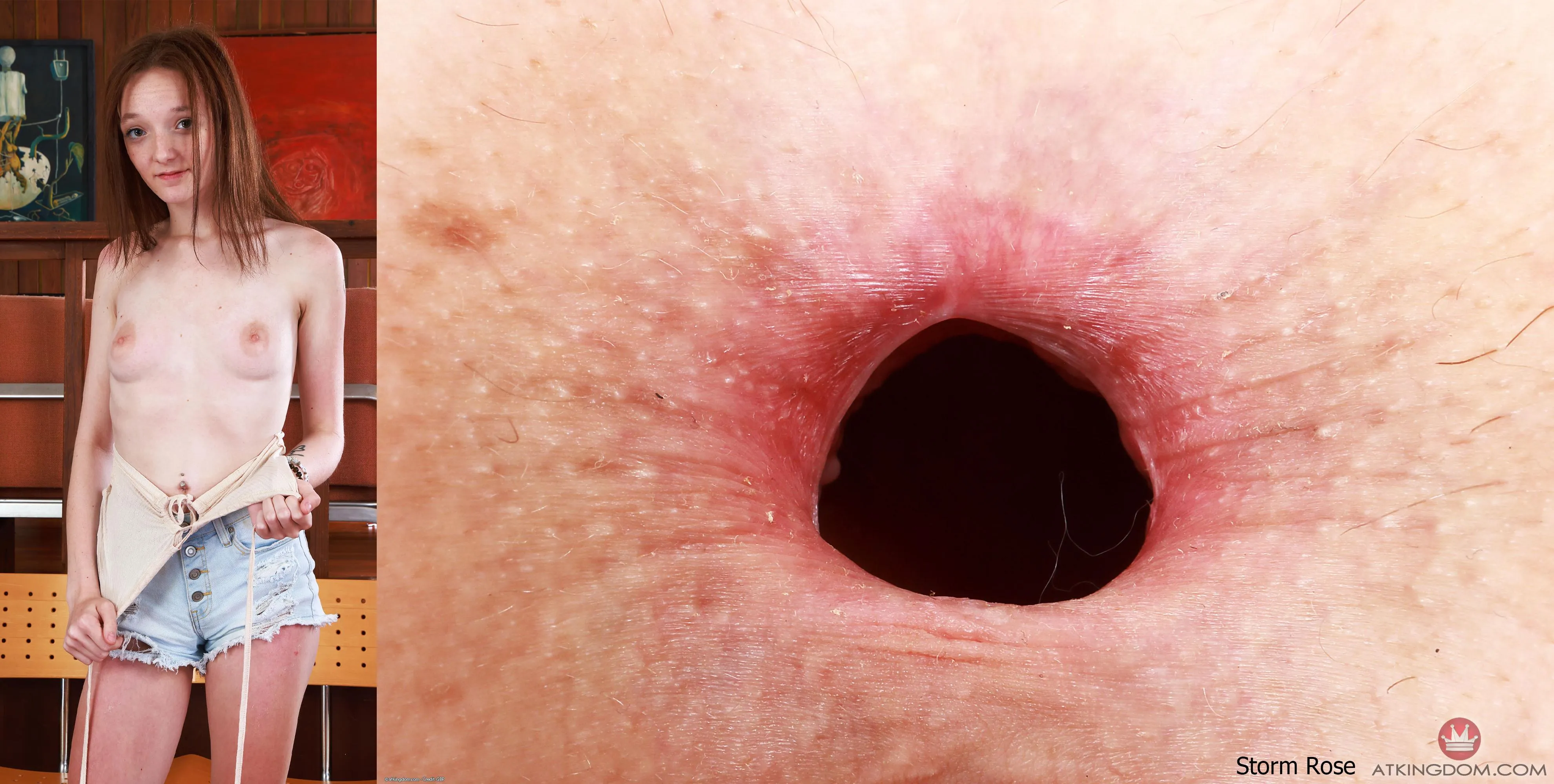 Storm Rose's Asshole