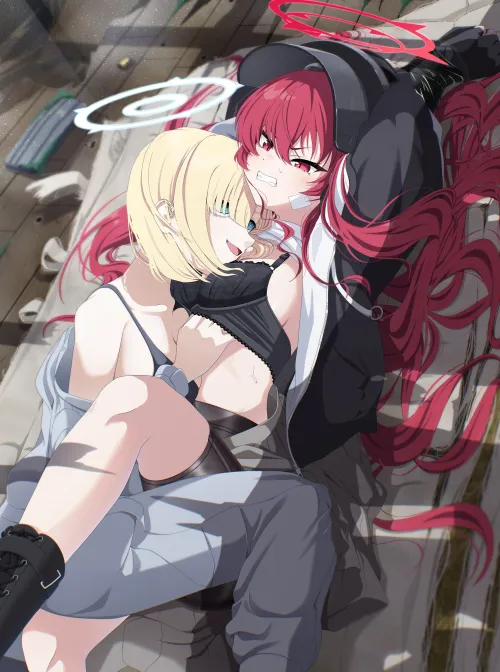 The Burururung Biker Union President captured Rabu (kokolokokomika) [Blue Archive]