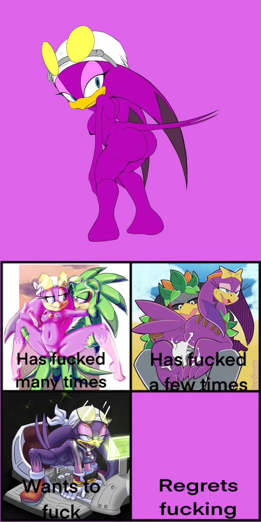 Who does Wave regret fucking?