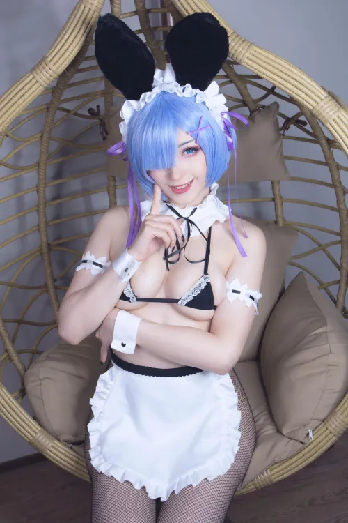 Who knew bunny girls liked being chased... and pinned?