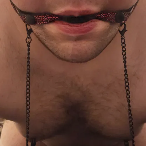 First time ever gagged