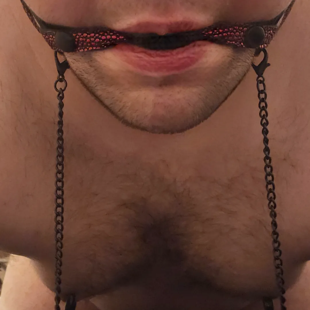 First time ever gagged