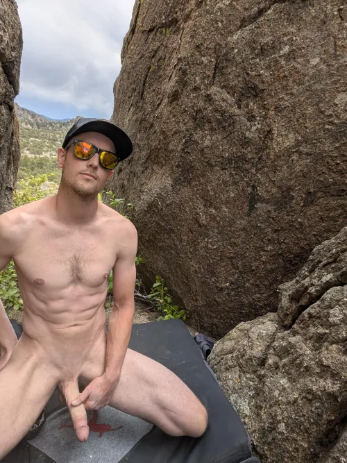 Is rock climbing naked daring enough?