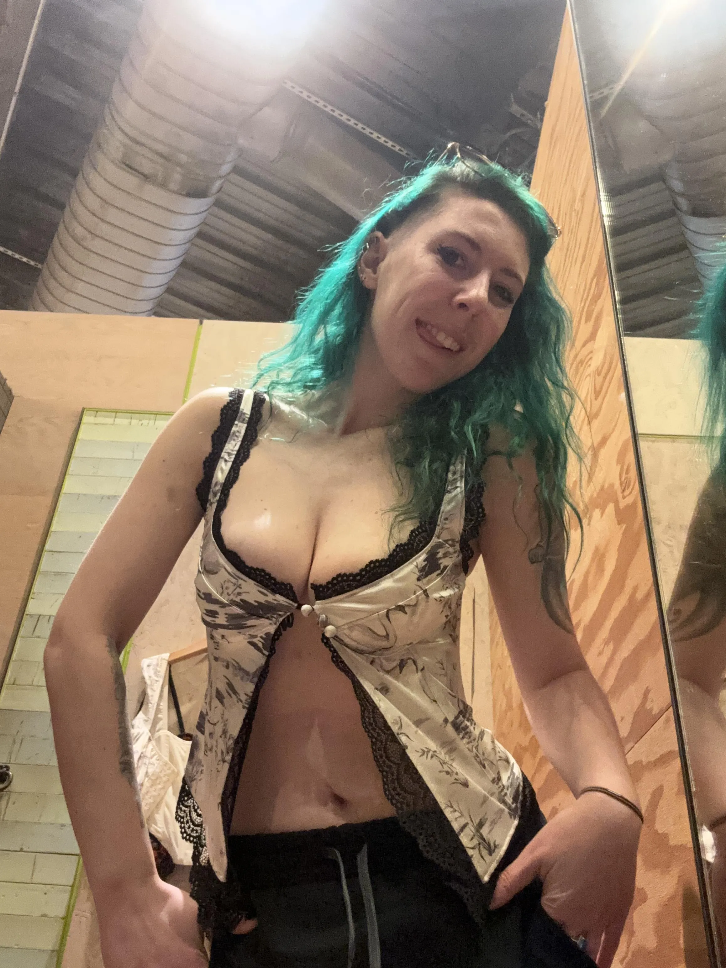 Just one button needed