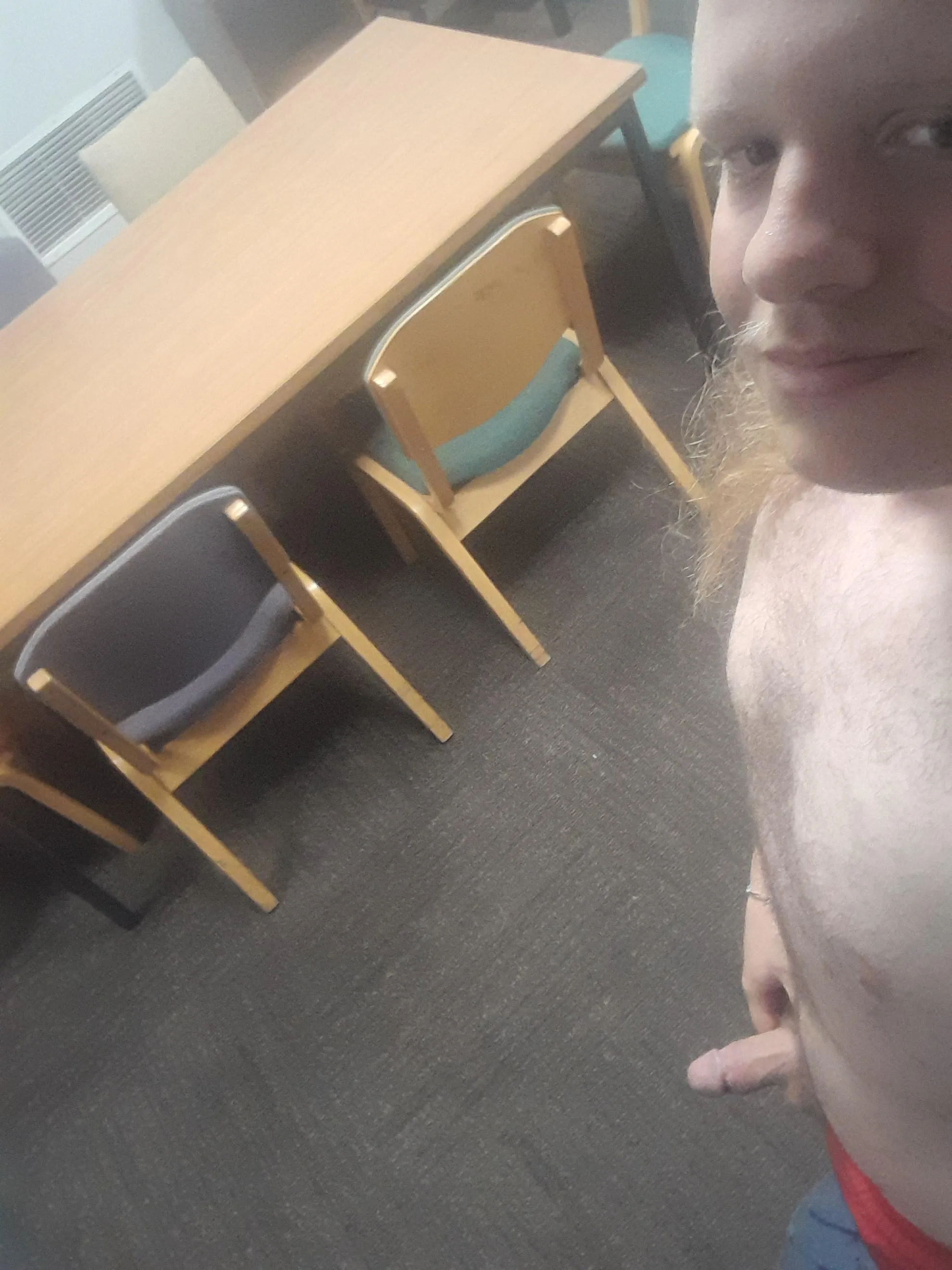 Less people on campus for the summer means more places to whip it out