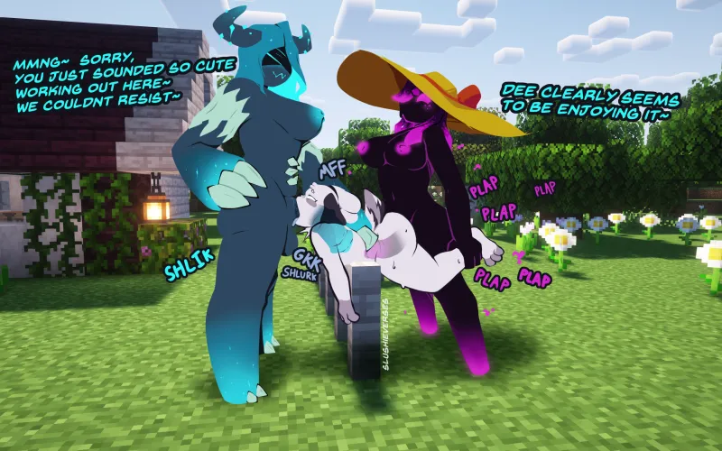 Minecraft spitroast~ (Slushieverses)