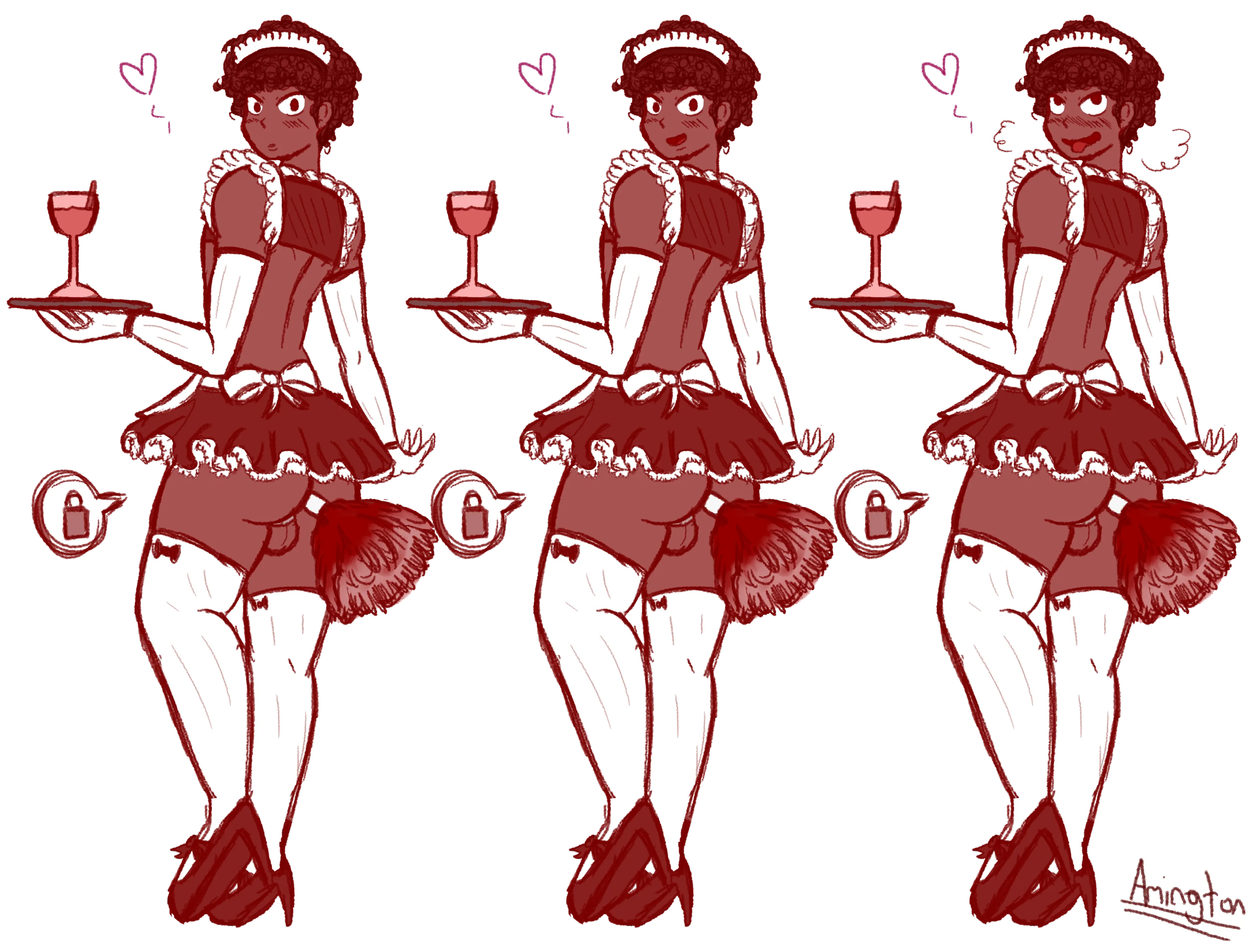 [OC] A commission I did for a friend's Bleached story, a white man taking in a brother and sister to be his fuck slaves. This is the brother.