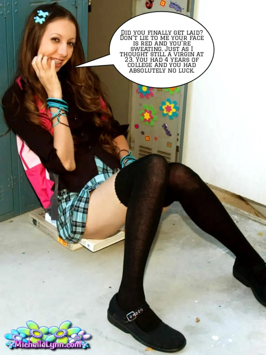 Well, you're not helping by verbally abusing me. lifeisgood6969 imagefap