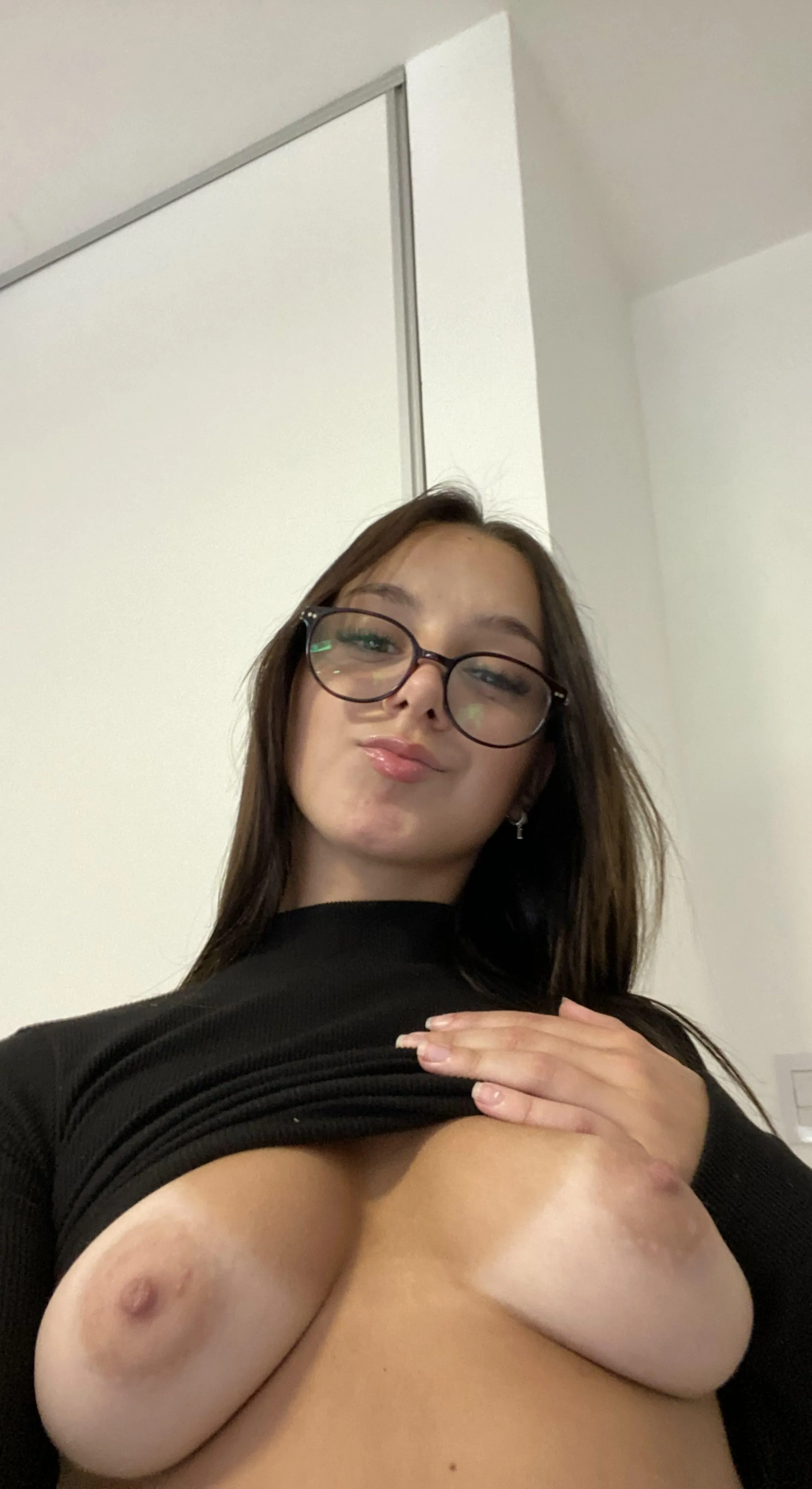 What’s better than petite gal with B cups?