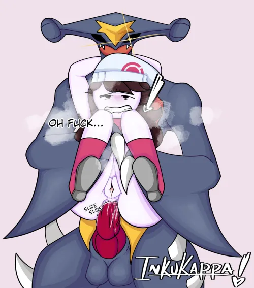 Dawn Jaiden and Garchomp anal (inkukappansfw)