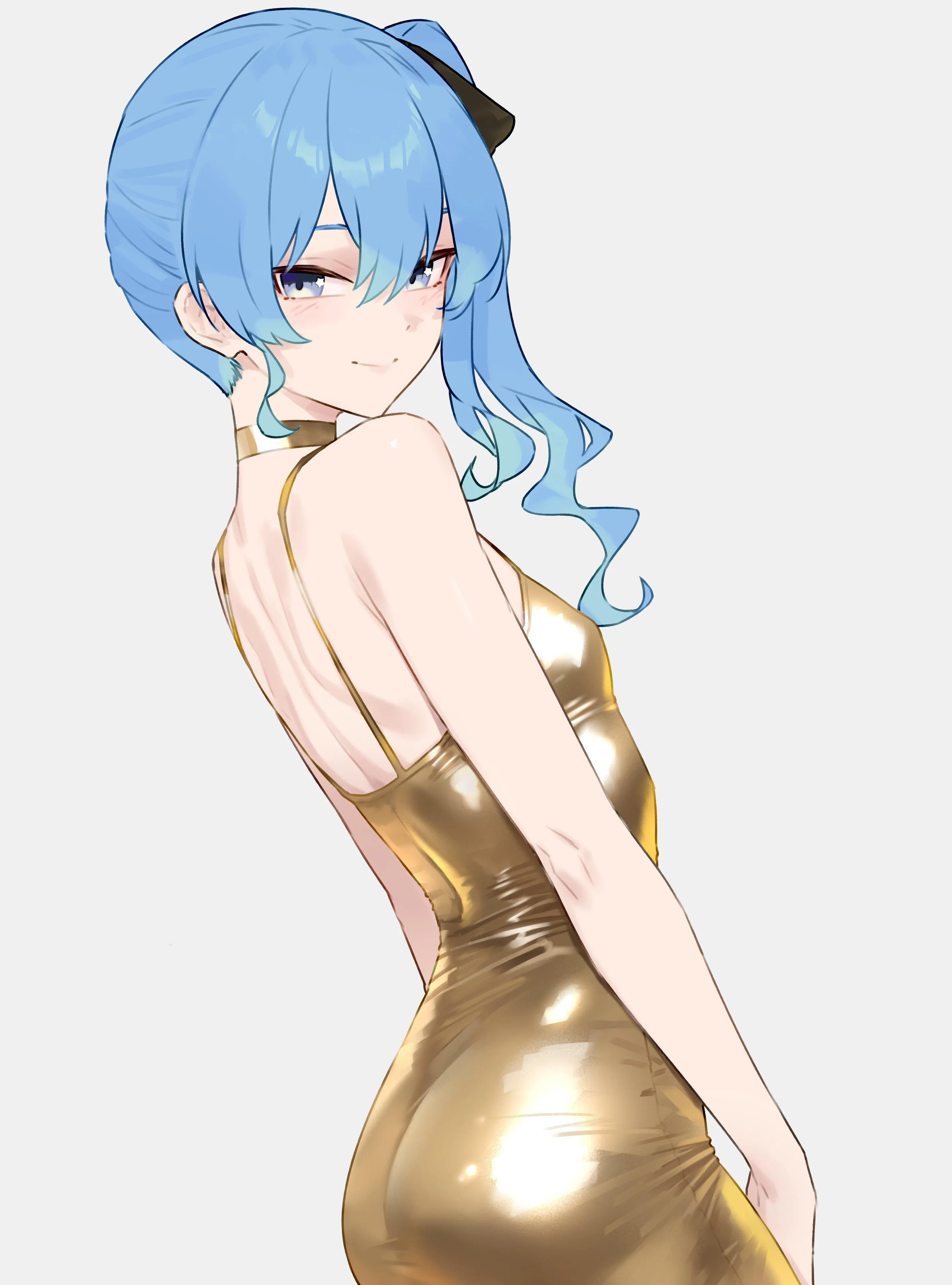 Golden Dress Suisei (bluefield) [Hololive]
