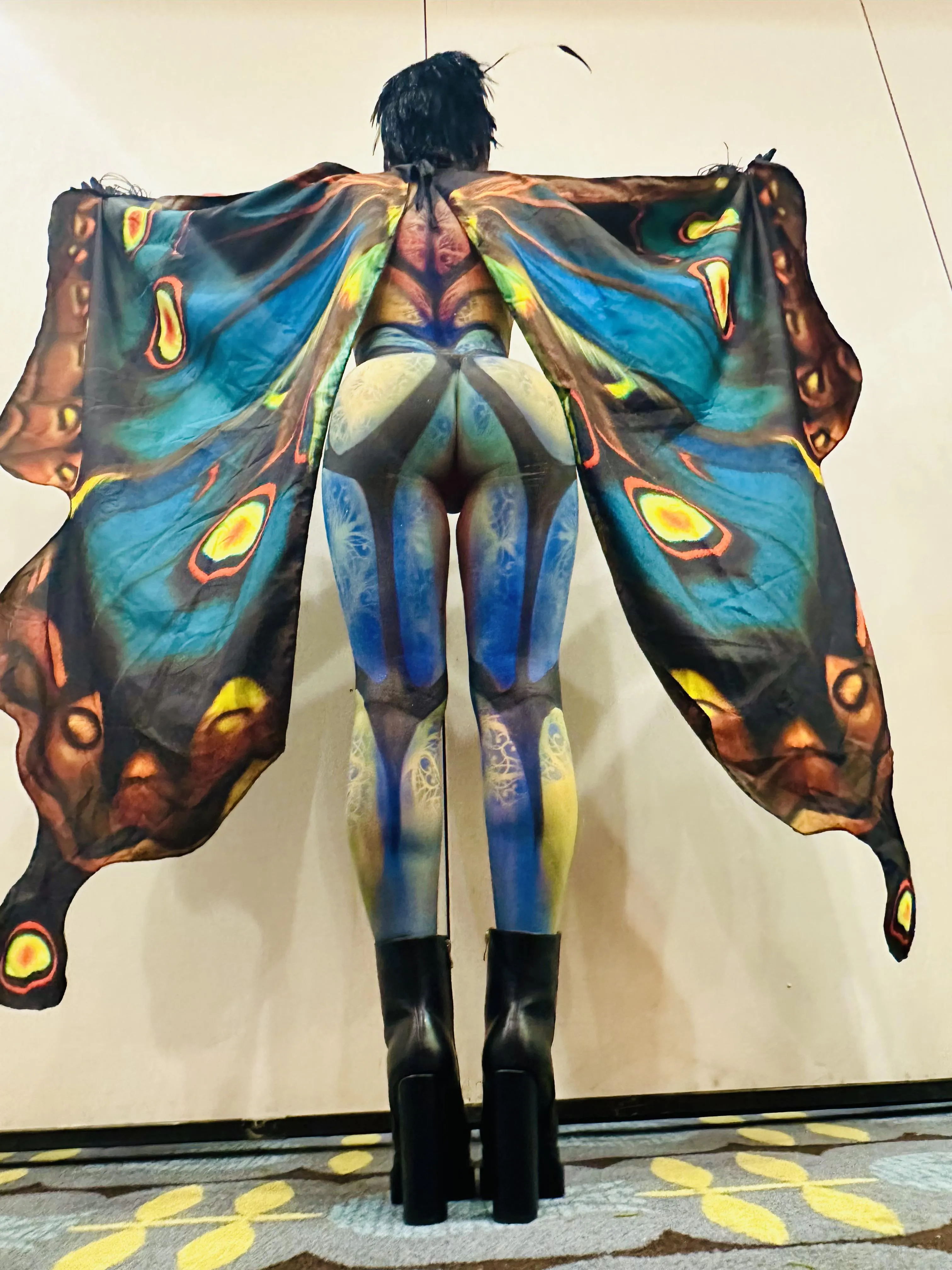 I love being painted 🦋