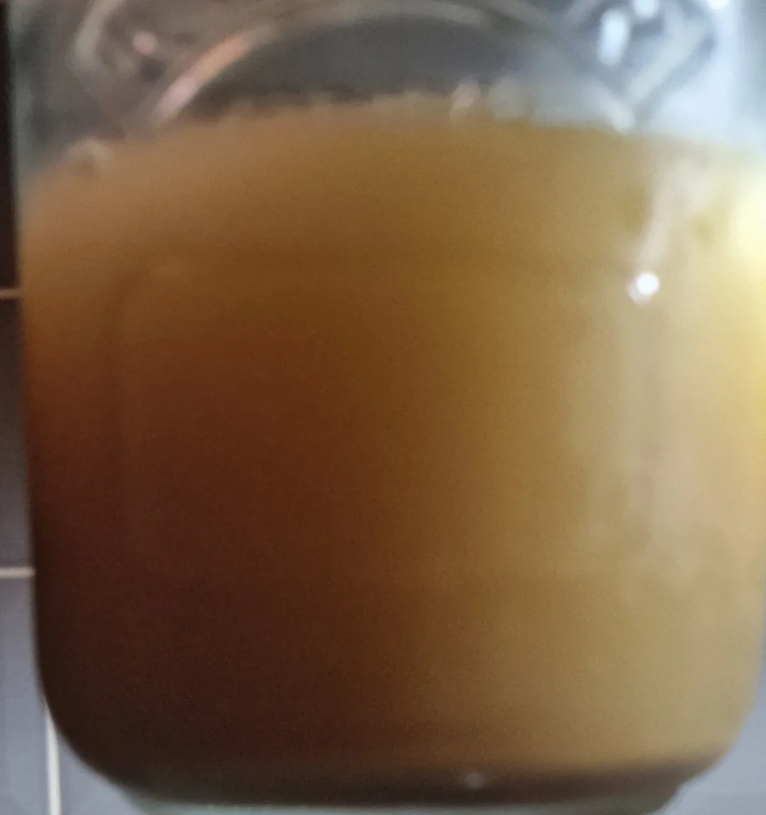 It does get a little scary when the colour is so dark because you never truly know what's in there. Be safe.