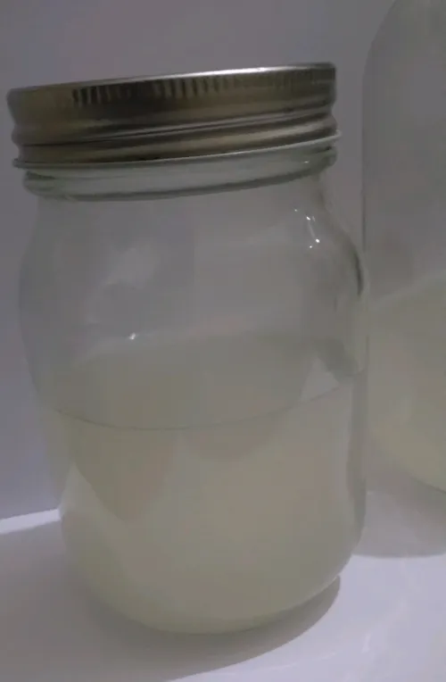 Old photo from a washed pack. One thing I noticed was the lack of oils even after a long shake.