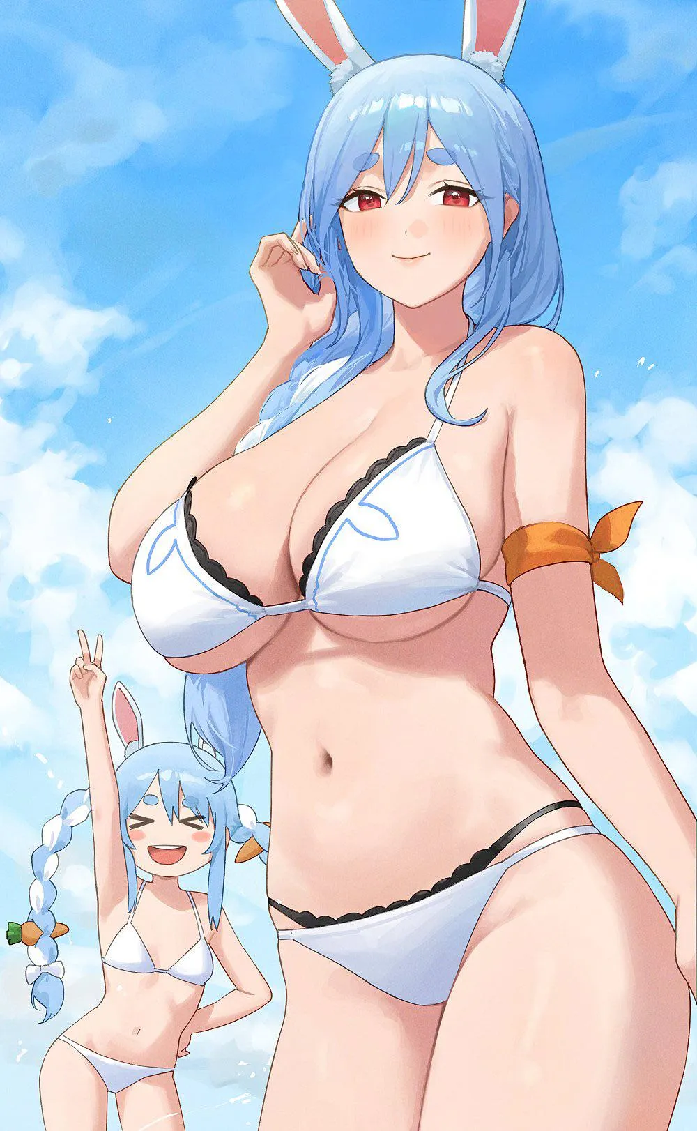 Summer Pekora and PekoMama