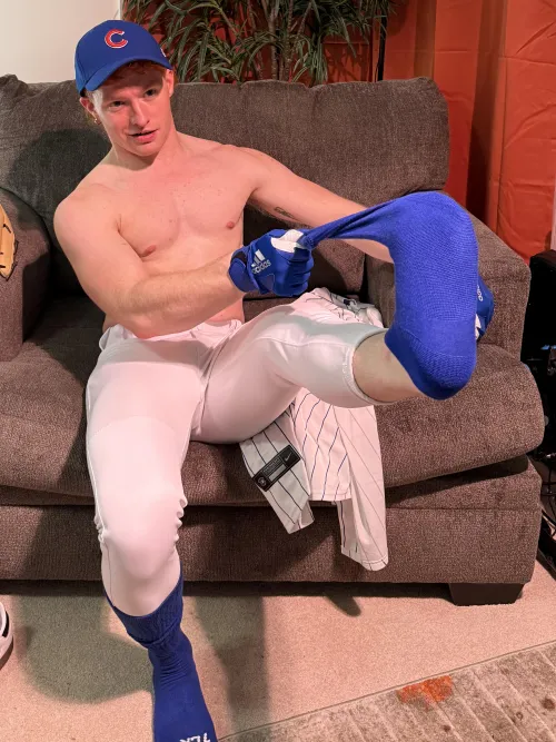 Taking off my socks after practice, wanna sniff? (25)