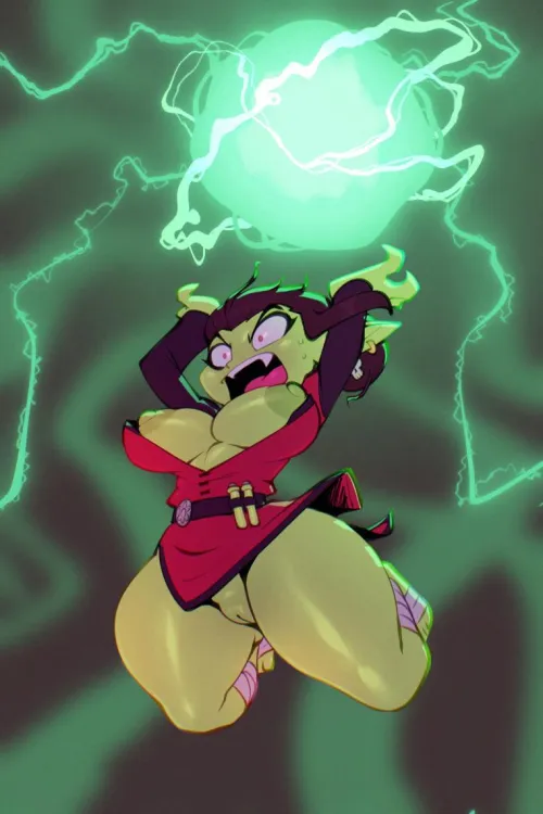 These wizards are always way to jumpy with the magic missile/fire ball