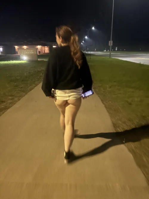 walking you home like a good boy
